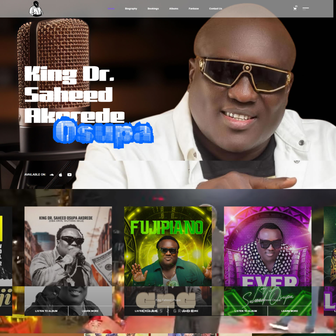 Saheed Osupa Official Website