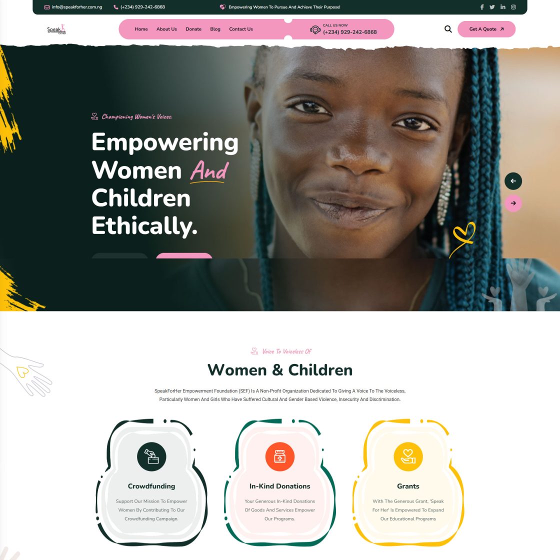 SpeakForHer Nigeria